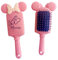 Paddle Hair Brush For Women and Girls, Detangler, Removes Knots and Tangles, For All Hair Types (Pink Minnie Mouse)