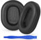 Aurivor Cuscinetti auricolari in vera pelle per cuffie Sony WH-1000XM5 con cancellazione del rumore, copriauricolari di ricambio Premium XM5 con morbida pelle di agnello, memory foam ottimizzato (Pell