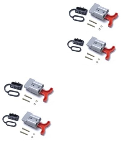 GLEAVI 2pcs Battery Connect Quick Bateries Low Voltage Connector Batteries d Batterys Battery Quick Connect Disconnect Electrical Plug Cell Batteries Baterias 50a Fuse Tube Trailer
