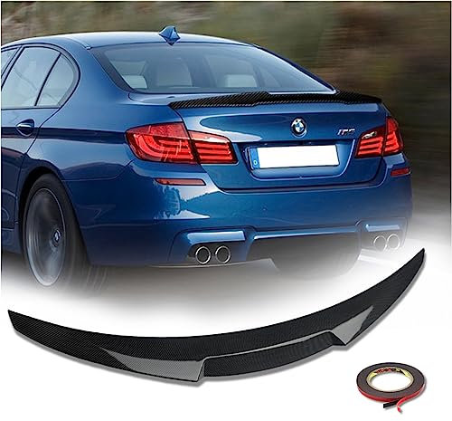 MpTuned BMW F10 M4 Stil Heckspoiler Carbon Optik für BMW 5er 2010–2017 Limousine 518i 520i 530i 540i m550i 518d 520d 530d 540d