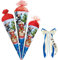 alles-meine.de GmbH Schultüte - Avenger - 35-85 cm - Größe wählbar - Holzspitze wählbar - inkl. Name + Verschluß-Schleife - Zuckertüte - Tüll - oder Filzabschluß - eckig/rund..