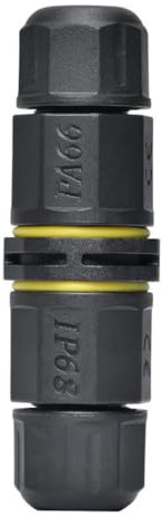 NRVTRE Boîte de Jonction de Plein Air IP68 Imperméable Connecteur de Câble électrique Boîtier de Raccordement 2/3/4/5 Voies Connecteurs Boîte pour Câble Ø3mm 4.5-10mm (2 Voies)