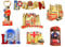 7-Piece Set of London Icons Metal Fridge Magnets - UK Landmarks Collection