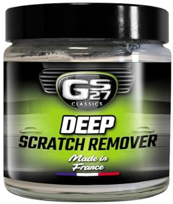 GS27 - Rimuove i graffi profondi dell'auto - Facile applicazione - Per graffi con grandi incisioni - 100 ml