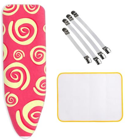 ZJBKX Copriasse da stiro, facile da montare, per proteggere l'asse da stiro, dimensioni fino a 150 x 60 cm