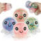 4 Stück Stressball Octopus Leuchtendes,Squishy Anti Stress Bälle,Antistressball Spielzeug Kinder und Erwachsene,Fidget Toy für ADHS,Partytüten Füllstoff Stressabbau Spielzeug für Weihnachten