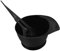 VINTORKY 1satz Hair Dye Mixing Bowl Mit Färbepinsel Ergonomisches Haarfärbe Präzise Anwendung Für Salon Und Heimgebrauch Schwarzes Design Für Haartypen