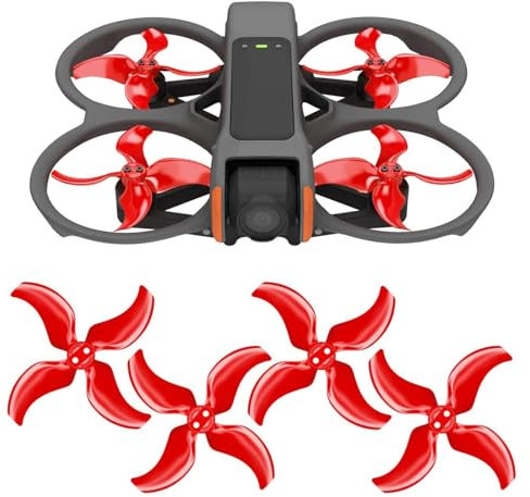 Stealth-Propeller for DJI Avata 2 – Schwarz, 4 Stück(B)