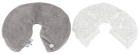 LMHHMIN Brustpackung, heiße kalte Kompresse, reduziert Schwellungen, Schmerzen, Ausbaggern der Brustdrüse, Stillgel-Pads (Grau)