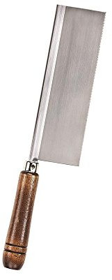Olson 14' Woodcraft Saw, 14 TPI, 14 Inches, Brown Wood Handle Steel Blade, Extra Stiff Steel Back