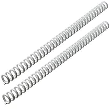 GBC 387340E ClickBind Binderücken Bis zu 145 Blatt, weiß, 16mm (50er Pack)
