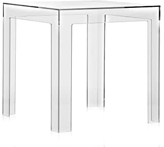 Kartell Jolly, Table Basse, Cristal