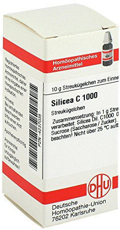 DHU Silicea C1000 Streukügelchen, 10 g Globuli