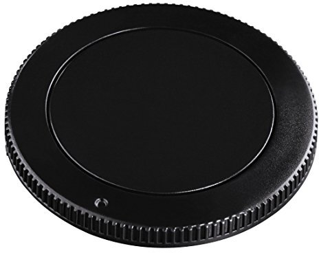 Hama Objektiv-Gehäusedeckel für Canon EOS M Kamera schwarz