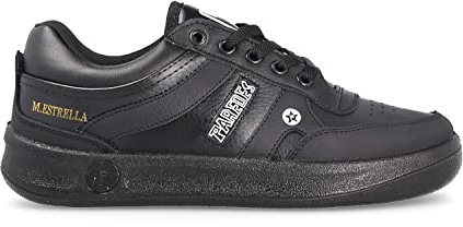 Zapatilla Soft Negro Paredes Estrella - Cordones - Talla, 40 eu