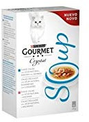 Purina Gourmet Nature's Creations Soup Katzenfutter Nassfutter mit natürlichem Atun und Garnelen, 4 Beutel à 40 g