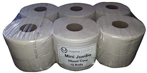 Mini Jumbo Toilet Rolls 2ply – 12 Rolls – VALUE RANGE