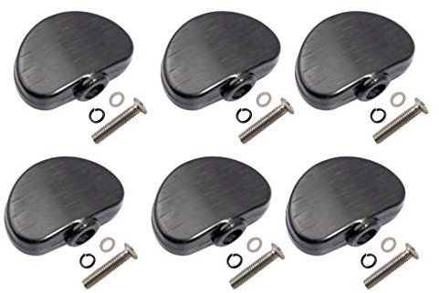 6stk Mechanische Stimmwirbel Knöpfe Button für Gitarre, 4 x 3,8 mm