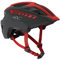 SCOTT Unisex Kinder 275232 Fahrradhelm, Gry/rd RC, 1size
