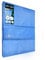 KOTARBAU Bâche en PVC de Protection en Tissu 4 x 5 m Bleu 75 g/m2 Bâche à œillets renforcées pour Couvrir Le Bois imperméable à œillets bâches PVC usagées