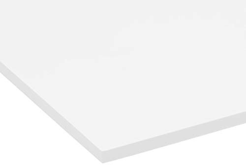 PLEXIGLAS® GS weiß (milchig), vielfältig nutzbares und bruchfestes Marken Acrylglas für Lichtobjekte etc., 3 mm dicke PLEXIGLAS® GS Platte in 25 x 50 cm, transluzent (WH17)
