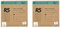 R5, Eco Tabs Lavatrice, 60 Pastiglie per Lavatrice, con Tensioattivi di Origine Vegetale, Senza Coloranti, Certificate Ecolabel, Made in Italy, 2 x 30 Pods