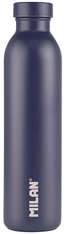 Botella isotérmica de acero inoxidable MILAN 591 ml serie 1918, azul marino