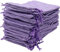 Leeyunbee 30PCS 10x15cm Sachets en Jute, Pochettes Sachets en Lin, Sac Cadeau réutilisable, Sacs en Jute Avec Cordon De Serrage pour Bijoux Cadeau Fête Anniversaire Noël Mariage DIY (Violet Clair)