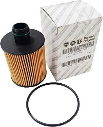 FCA | Filtro Olio Completo | Modelli Mito 2008-2018 / 500 / 500L/ Grande Punto / Idea / Linea/ 500/ Panda | Ricambio Originale 71770689