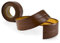 Quest Weichsockelleiste Selbstklebend - 30 mm x 30 mm - Knickleiste, Abschlussleiste für Küche, Badezimmer -Dichtungsband - PVC, Flexibel, Wasserdicht, Dekorativ - 5 Meter, Braun