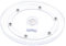 Kepfire 25 cm Acrylic Lazy Susan Turntable Clear Organizer Bearing Revolving Display Base Kitchen Pantry Cabinet Decorating Spice Cake Rack
