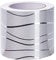 Dostear Friso Para Pared Cenefas Adhesivas BañO Cocina de Papel Para Paredes 3d Infantiles Decorativas Adhesivas Pintado Cocina Vinilo Autoadhesivo Impermeable Ola De Plata 20cm X 500cm