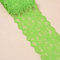 3 Yards Elastizität Spitzenbordüre Spitzenband,8cm Breite Bunte Spitzen-Blumen Borte Dekoband Zierspitze Zierband Spitzenstoff Spitzenborte für Nähen DIY Handwerk Kleidung Unterwäsche,Grün