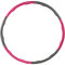 Sporttrend 24® Gymnastikreifen 1,2 kg, 1,5 kg, 1,8 kg | Gewichtsreifen, Bauchmuskeltraining, Fitness, Abnehmbare Segmente (Grau-Pink, 1,8 kg)