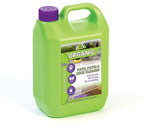 Organic Path and Patio Cleaner for mould algae from outdoor