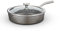 Tower T900205 Cerastone Pro 28cm Forged Aluminium Multi-Pan with Tempered Glass Lid, Non-Stick Coating, Graphite