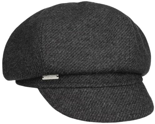 Seeberger Daventa Newsboy Cap Women anthrazit one size