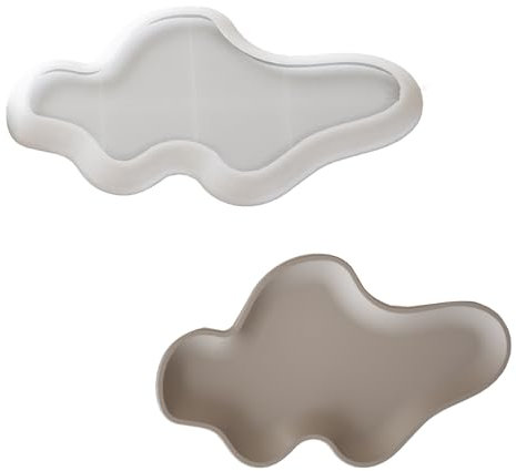 Basteln Sie Ihre eigenen Harz- und Betonschalen, stabiles Silikon, Heimdekoration mit großen, ovalen, eleganten Formen, für den täglichen Gebrauch