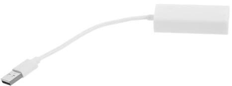 PHENOFICE Usb 2.0 to Rj45 Gigabit Network Adapter Usb Ethernet Converter for Laptop Computer 1000m Wired Ethernet Accessory White