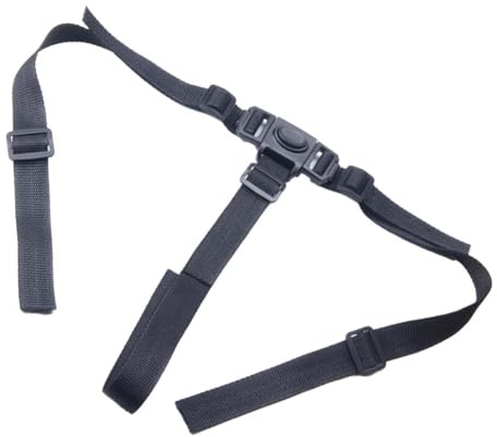 JRYXDS 3 Punkt Gurt Sicherheitsgurt, Ersatz-Sicherheitsgurte für Baby Kinderwagen Hochstuhl, Hochstuhlgurte Verstellbare Wandelbare Gurte Multifunktional Kinderschutzgurt Buggy (A)