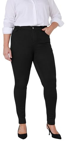 EVANS Curve High Waisted Skinny Jeans - Women's - Plus Size Curve