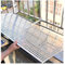 Generisch Metallgitter, Rundlochplatten aus Edelstahl 304, Streckmetallgitter, Lochbleche for Schutz von Balkongeländern und Terrassendekorationen(50x110cm)
