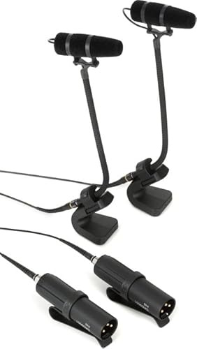 DPA 4099 CORE+ Stereo-Instrumenten-Mikrofonsystem mit Klavier Befestigungsclips (Loud SPL)