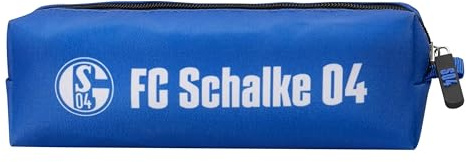 FC Schalke 04 Faulenzer - Logo und Schriftzug - Faulenzermäppchen | Federmäppchen | S04 - Plus Lesezeichen I Love Gelsenkirchen