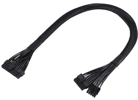 Blisfulhoks 14+10Pin to 24 Pin ATX Power Supply Cable 20+4 Pin PC PSU Motherboard Cable for AX1500I AX1200I AX860I AX760I