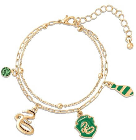 Harry Potter Slytherin Charms verstellbares Kettenarmband