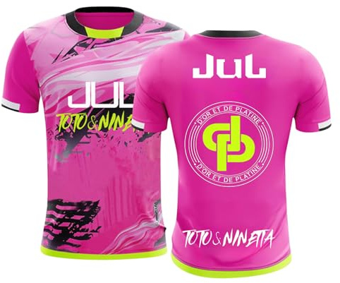 Fußball Trikot Kinder und Erwachsene JUL Fußball Trikots T Shirt Bequemes Fussball Trikot Für Herren Damen Frauen Und Kinder Streetwear Sportoberteil Geschenk Für JUL Sportfans Freizeitaktivitäten
