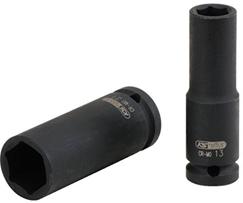 KS Tools 515.1129 - Douille longue à chocs 6 pans 1/2 - 29mm - En Chrome Molybdène - Uniquement pour utilisation à chocs
