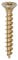 TIMCO Solo Chipboard & Woodscrews - Gold - 5.0 x 35 - Box of 200