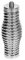 Hustler/New-tronics Antenne Corp Wirtschaft Serie verchromt CB Antenne Spring Flexible Maschendraht